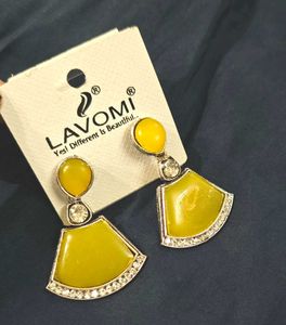 Yellow Statement Earrings 💛
