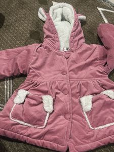 Cute Pink Baby Jacket