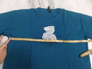 Teddy Bear Cropped T-Shirt