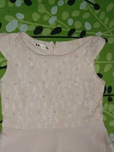 Elegant Pearl Embellished Dress