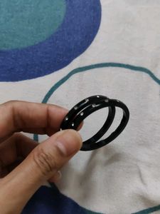 Classic Black Baby Bangle set