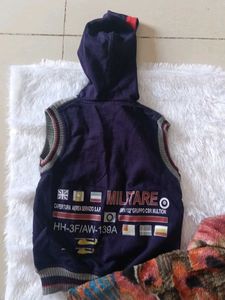 combo of two jackets,one fleece another woolen