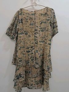 Tiered Layered Sheer Dress