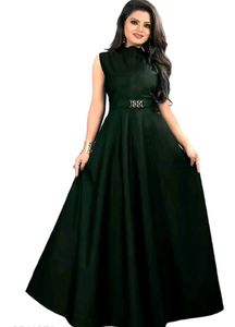 Elegant Green Maxi Dress