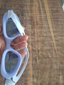 Blue Swim Goggles