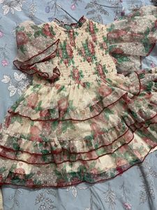 Floral Ruffle Dress