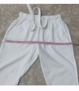 Anko White Linen Trouser