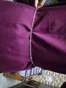 Silver waist chain and ring