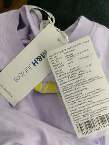 Lavender Printed Casual T Shirt (Girl's)