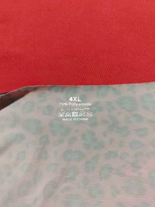 Women's 4XL Pink Leopard Print Panty