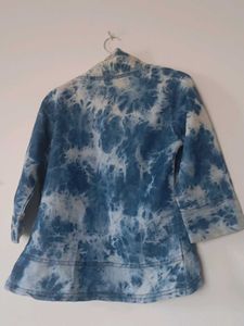 Tie-Dye Denim Jacket