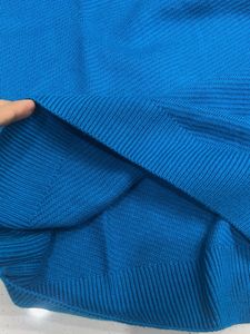 Stride Blue Textured Pullover