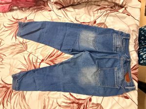 Stylish Blue Denim Joggers size 30