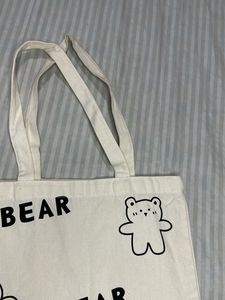 Cute Bear Tote Bag