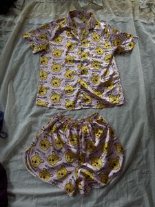 Thailand imported Cute Pooh Bear Pajama Set