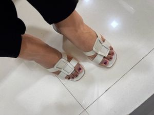 Stylish grey Block Heels