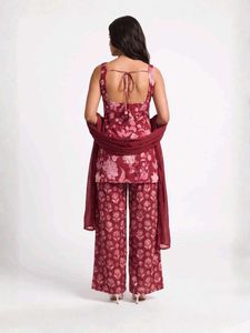 Nishorama Jhil-Mil Deep Back Kurti Set