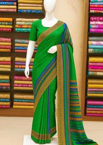 🇳🇿💫🎀Elegant Green Saree