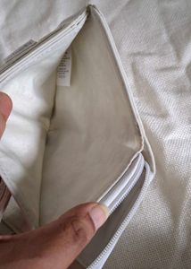 Kipling Wallet - Cream and zara genuine leather  c