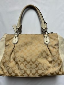 Coach Monogram Shoulder Bag