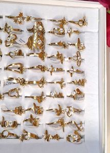 Fashionable Anti Tarnish Rings Set (100 pcs)