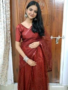 New Maroon lehenga choli❤️