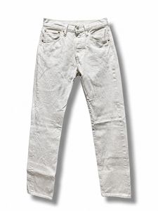 Levi’s 501 Off White Straight Fit Unisex Jeans