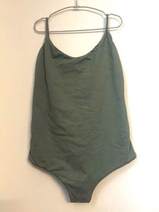 Olive Green swimsuit Top