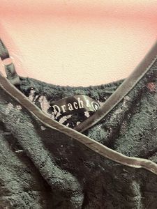 Sheer Black Lace Camisole
