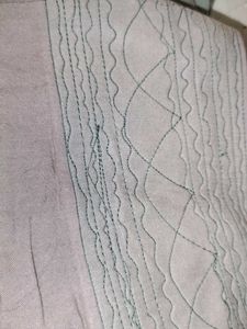 Light Blue Embroidered Blouse
