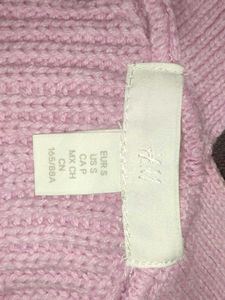 Pink Cardigan Sweater
