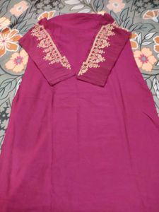 Elegant Embroidered Kurta