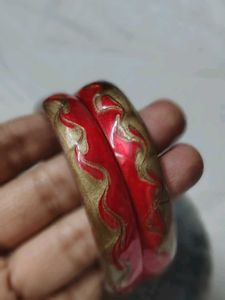 Red & Gold Bangles