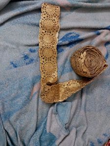 Gold Lace Trim for Dupattas or Sarees