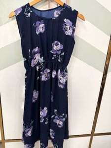 Floral Navy Dress