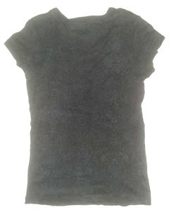 💎 MANGO Black Minimalist Logo T-Shirt - Women