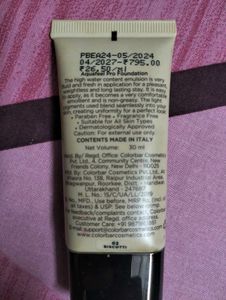 Colorbar Aquafeel Pro Foundation