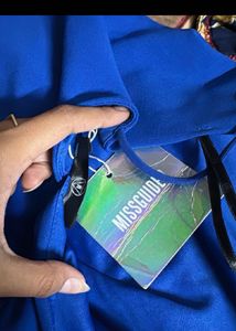Royal Blue Jumpsuit Premium for women