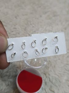 Like  Silver Studs Multi Use (Nose &amp; Ear ) Multico