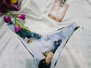 🇳🇿💫🎀Stylish Blue Marble Print Panty