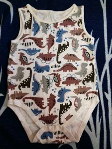 Cute Dinosaur Baby Bodysuit