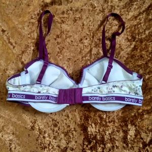 Floral Print Underwire Bra