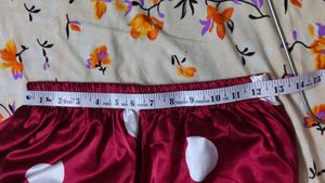 Satin Polka Dot nightsuit