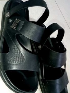 Stylish Men's Black Sandals