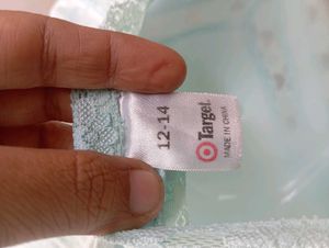 Light Blue Lace Trim Camisole