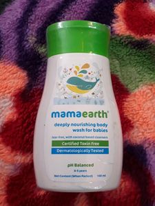 Mamaearth Deeply nourishing natural baby wash (100 ml, 0-5 Yrs)