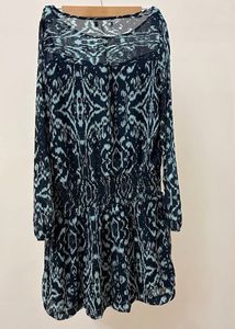Stylish Printed Mini Dress