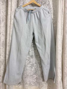 Zudio Light Blue Wide Leg Sweatpants