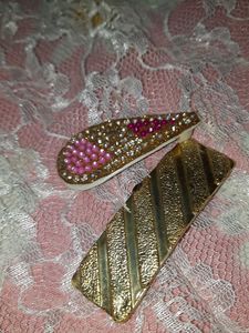 Sparkling Statement Clips (2 Piece)