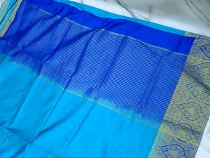 Elegant Blue Saree